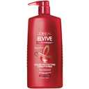 L'Oreal Paris Elvive Color Vibrancy Protecting Conditioner, for Color Treated Hair, Conditioner with Linseed Elixir and Anti-Oxidants, for Anti-Fade, High Shine, and Color Protection, 28 Fl Oz (RED)