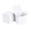 SHIPKEY 10PCS White Gift Boxes with Lids | 5x5x5 Inch Durable Square Gift Boxes | Gift Box for Wedding, Christmas, Holidays, Birthdays and All Other Occasions