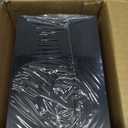 BAYKA Floating Shelves for Wall, Wall Mounted Rustic Wood Shelves for Bathroom, Bedroom, Living Room, Kitchen, Hanging Shelf for Books/Storage/Room Decor with 22lbs Capacity (Black, Set of 3, 15.7in) (A. Black - Universal Classic Style)