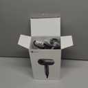 slopehill Professional Ionic Hair Dryer, Powerful 1800W Fast Drying Low Noise Blow Dryer with 2 Concentrator Nozzle 1 Diffuser Attachments for Home Salon Travel (Black)