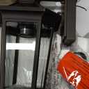 VIANIS Motion Sensor Porch Lights Outdoor Wall Sconce, Aluminum Dusk to Dawn Outdoor Lighting, Waterproof Oil Rubbed Bronze Gold Trim Exterior Lighting Fixtures, Outside Wall Lights for House, Garage (Standard 1-Pack)