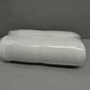 Mellow Cloud Alignment Pillow Ergonomic Support for Neck & Spinal Alignment, Dual Height, Adjustable Fill, Machine Washable Cover