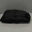 ULTCOVER Patio Furniture Sofa Cover 60W x 35D x 35H inch Waterproof Outdoor 2-Seater Loveseat Cover, Black