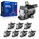KAX Pack of 8 Ignition Coil Set for Pack of Fit for Chevy GMC Chevrolet Silverado 1500 2500 3500 Tahoe Suburban Express Sierra Savana Yukon Escalade Avalanche Envoy V8 4.8L 5.3L 6.0L for UF262 D585