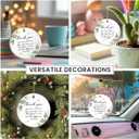 6 x Thank You Gifts for Women 2025 - Thank You Christmas Ornament, Appreciation Gifts for Friends, Coworkers, Mom, Unique Retirement Gift for Bosses, Mentors, Coach