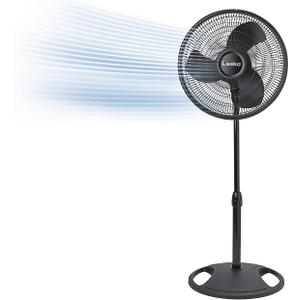 Lasko 2520 Oscillating Stand Fan,White 16 Inch