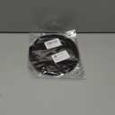 uxcell Edge Trim U Seal Extrusion, Silicone Black U Channel Edge Protector Sheet Fits 0.1-1.5mm Edge 5M/ 16.4Ft Length