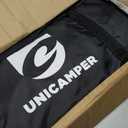 UNICAMPER Beach Tent 12 X 12ft Large UPF50+ Pop Up Canopy with 2-Pcs Side Wall, 90inch*144inch*144inch