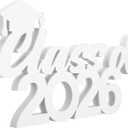 Class of 2026 Night Decorations Props Grad Graduation Table Centerpieces for Party Supplies Class of 2026 Decorations
