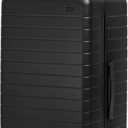 Away Large Trunk Luggage, 31 Inch Hardside Suitcase with Spinner Wheels, Lightweight & Durable, TSA Lock, Ideal for Long Trips, Jet Black