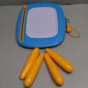 Kikidex Magnetic Drawing Board, Toddler Girl Toys for 1-2 Year Old, Doodle Board Pad Learning and Educational Toys for 1 2 3 Year Old Baby Kids Birthday Gift(Light Blue)