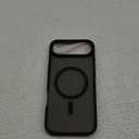 Miracase Magnetic for iPhone Air Case with Screen Protector(Compatible with MagSafe), Slim Thin Translucent Matte Military-Grade Protected Phone Cover for iPhone 17 Air 6.5", Space Black