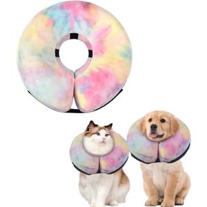 Inflatable Dog Collar, Potective Recovery E Collar for Dogs and Cats, Soft Pet Cone Collar for Small Medium Large Dogs and Cats