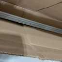 1" x 35.5" White Aluminum Storm Door Sweep Replacement Weatherproof Bottom Seal for Security Doors (1, White)