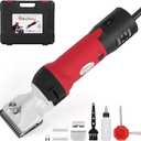 DUCKBOY Heavy Duty Clippers for Thick Coats Animals, 600W Professional Electric Shearing Machine for Horse Pony Cattle and Large Dogs Livestocks Grooming, 6 Speed & 2 Detachable Shearing Blades