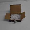 SelfTek 60 Pcs Christmas Light Hooks, 1 5/8" Fascia Board Clips, Weatherproof Plastic Gutter Clips for Hanging Outdoor Holiday Lights (White)