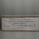 TQianJiang Jeremiah 29:11 Wall Art Bible Verse 40"x15" For I Know The Plans I Have For You Sign Large Christian Scripture Blessing Hanging Decoration (Black