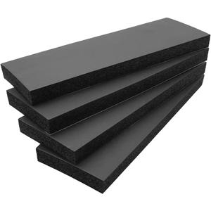 Garage Wall Protector 4 Pack Car Door Corner Edge Waterproof Bumper Guard Protector High Density Self Adhesive Foam Pad for Parking Vehicle 11.8" x 3.9" x 0.8"
