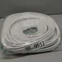 40FT Extra Long Kerf Weather Stripping Door Seal for Large Gaps and Easy Installation (White)