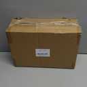 KYODOLED Fireproof Document Box with Key Lock, Small Lock Boxes for Personal Items, Fire and Water Resistance, Fireproof Safe Box for Documents, Jewelry, Passport, Cash, 12.6'' x 8.3'' x 4.3'' Black