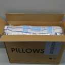 puredown Feather Down Pillows Standard Size Set of 2, Luxury Goose Feather Pillow for Sleeping, Organic Cotton Cover Hotel Collection Bed Pillows