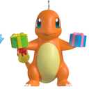 Hallmark Keepsake Mini Christmas Ornaments 2025, Pokmon Squirtle, Charmander, Bulbasaur, Set of 3, Gifts for Gamers