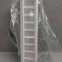 Vent Systems 15.75 x 3.15 Inch (Outer Size) - Pack of 2 - Rectangular Door Vent - White Aluminum Vent Cover, Toe Kick Vent Cover - HVAC for Home, Cabinet Vent - Intake/Exhaust Door Return Air Vent