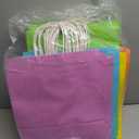 BagDream 48 Pieces 10x5x13 Assorted Gift Bags Rainbow Colors Kraft Paper Party Favor Gift Bags with Handles for Wedding, Baby Shower, Birthday, Gifts, Shopping and Party Supplies