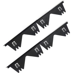 Stainless Steel Stove Gap Covers - Stove Gap Filler, Easy retractable Length 13.8" to 27.5", Width 0.79", Heat Resistant Guard Between Stove Top & Counter, 2Pck