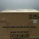 Swivel Rocker Recliner Chair, Nursery Glider Recliner Manual Rocking Comfy Upholstered Fabric Reclining Single Sofa for Nursery Bedroom Living Room (Style A-Oat)