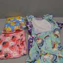 XPUDAC 4 Pieces Dog Pajamas for Small Dogs Pjs Clothes Puppy Onesies Outfits for Doggie Christmas Shirts Sleeper for Pet (XX-Large(Chest-22.8"))