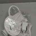 LED Wall Mounted Reading Light, Book Light for Reading in Bed with Touch Control, 5 Dimmable, USB Output, Night Light & Timers Function, Flexible Gooseneck Headboard Bed Lights (White)