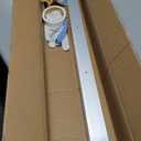 Holikme Garage Door Seal - Pre-drilled Aluminum Track Retainer Kit, Easy to Install, Durable U+O Ring Combination Garage Door Weather Stripping Kit, Black 16FT