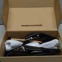 Amazon Essentials Women's Slingback Block Heel (8, Black Patent)