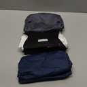 wegreeco Washable Dog Diapers - Washable Male Dog Belly Wrap - Pack of 3 - (Black, Charcoal, Navy, Medium)