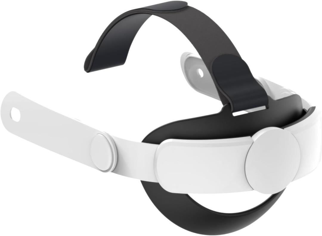 bsqueda BUSQUEDA Comfort Head Strap for Meta Quest 3,Adjustable Elite Strap Accessories Replacement for Oculus Quest 3,Lightweight Headset Strap Fit for Official Carrying Cases bsqueda BUSQUEDA Comfort Head Strap for Meta Quest 3,Adjustable Elite Strap Accessories Replacement for Oculus Quest 3,Lightweight Headset Strap Fit for Official Carrying Cases