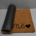 PLUS Haven Coconut Coir Home Entrance Door Mat  17.5" x 30" | Home Sweet Home Heavy-Duty Doormat for Indoor & Outdoor Use | Durable & Eco-Friendly