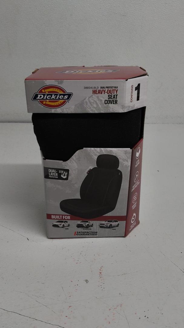 Dickies Dual Protect Blk Heavy Duty Seat Cover
