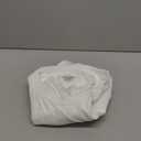 CHICME Women Built-in Bra Tank Tops Sleeveless Casual Shirts Racerback Ribbed Fitted Tank Tops (Medium, White)