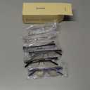 Gaoye 6 pack Executive Style Reading Glasses Men - Durable Readers with Blue Light Filtering - Comfortable Fit with TR90 Frames (Color Mix 1)