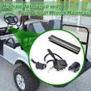 Lochnchn LED Headlight Tail Light Kit Compatible with Club Car DS Golf Carts 1993-UP 12V Street Legal Light Kit with Turn Signal Wire Harness Compatible with Club Car DS for Gas and Electric