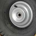 15x6.00-6nhs Lawn Mower Front Tire 4 Ply 15x6x6 Lawn Mower 570 Lbs Tire and Wheel with 3/4" Iron Bushing and 6 Spacers, Replacement for Garden Lawn Tractor Riding Lawn Mowers, 1 Pack
