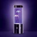 Merkury Innovations Jellyfish Night Light Lamp Motion & Multicolor Leds - Easy Mode Switching, USB Powered - 9"