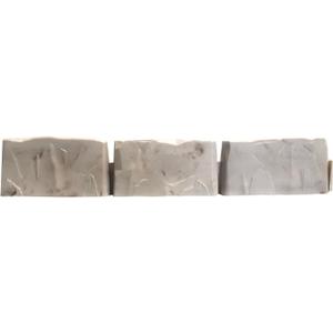 EasyFlex No-Dig Landscape Edging with Anchoring Spikes, 2.7 in. Tall Decorative Stone-Look Garden Border, 90 Foot Kit, Brown (3602B-90C)