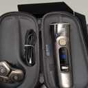 Philips Norelco Shaver i9000 Prestige Ultra, Wet & Dry Electric Shaver, Dark Slate, SenseIQ Pro Technology, Triple Lift & Cut System, 360 Rotating NanoTech Precision Blades, Quick Clean Pod, XP9402/86 (i9000 Prestige + Charge Stand, QCP & Trimmer, Black)