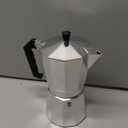 Primula Classic Stovetop Espresso and Coffee Maker, Moka Pot for Italian and Cuban Caf Brewing, Greca Coffee Maker, Cafeteras, 9 Espresso Cups, Silver