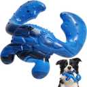 Quizvi Dog Chew Toys for Aggressive Chewers  Tough Indestructible Dog Toy for Large Dogs, Durable Long-Lasting Chew Bones, Heavy Duty Interactive Dog Toys to Keep Dogs Busy & Relieve Boredom (Blue Black)