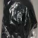 ANRABESS Womens Summer Casual Maxi Dress V Neck Ruffle Sleeve Long Dresses Fashion Flowy Tiered Boho Beach Vacation Sundress (Large, Black)