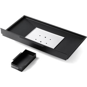 G470-0800-W1 Grease Tray Grill Replacement Parts for Charbroil Performance 5 4 Burner Grill Parts Drip Pan 463347519 463342119 463347017 463335517 Grease Drip Tray with Catch Pan Grill Accessories