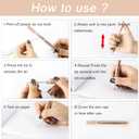Skin Tone Acrylic Paint Pens, Paint Markers for Wood,Glass,Fabric,Rocks Painting Paint Pens (0.7skin tone)